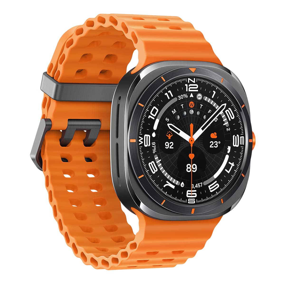 Часы Samsung Galaxy Watch Ultra 47 мм Titanium Gray, серый титан (2024) Стандартный