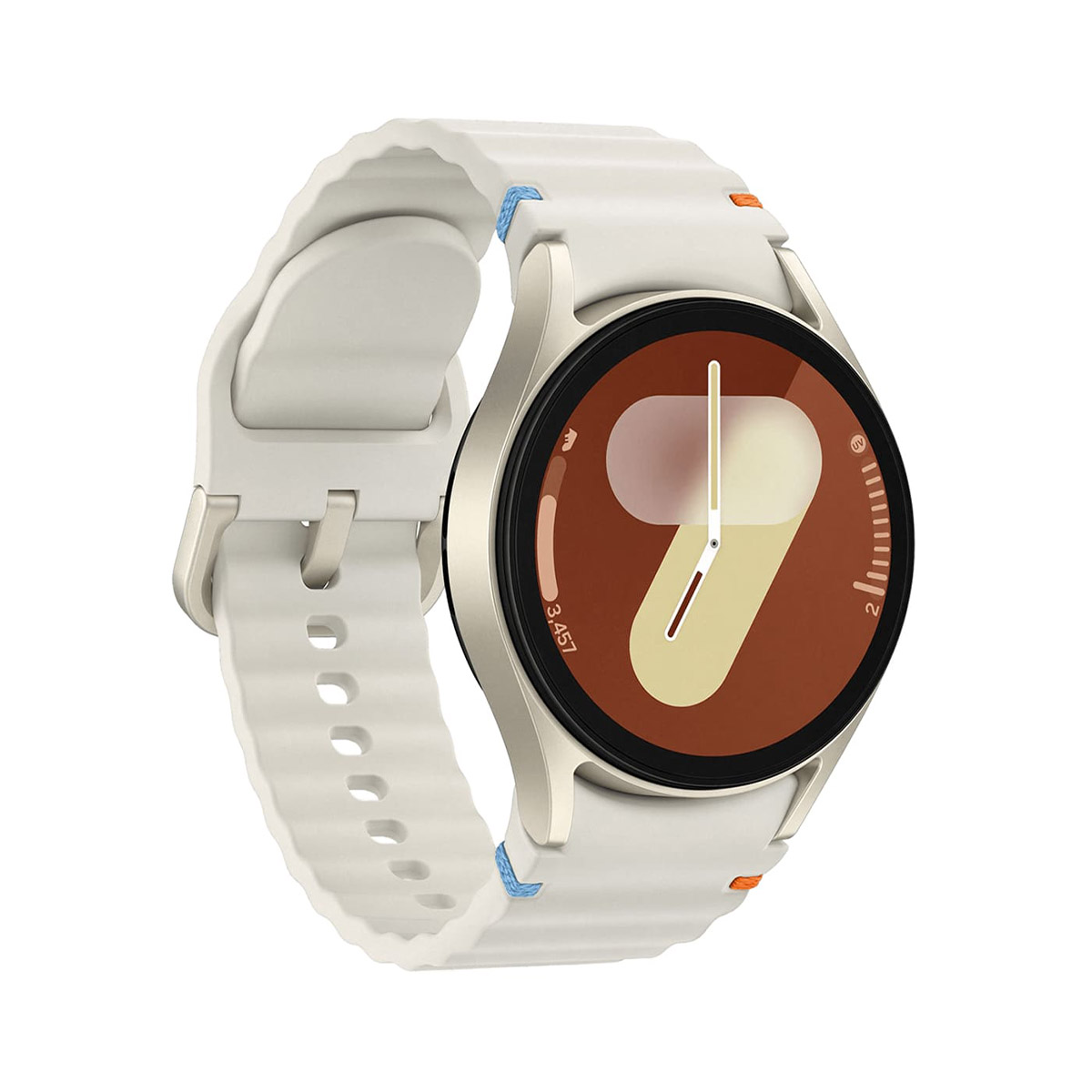 Часы Samsung Galaxy Watch7 40 мм (L300) White Gold, белое золото Стандартный