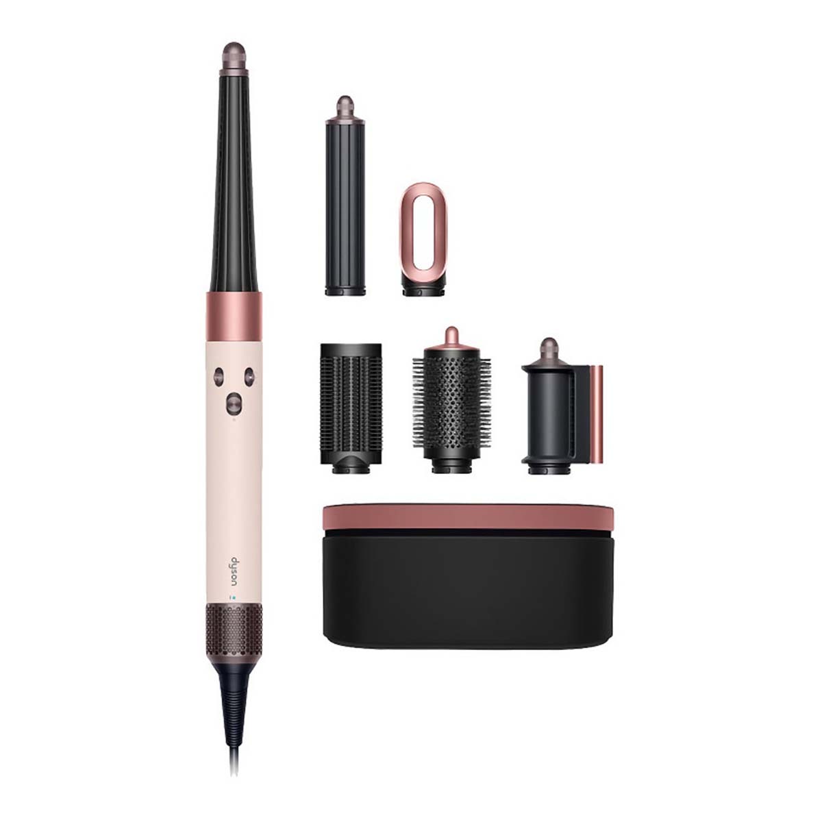 Стайлер Dyson AirWrap Complete Long HS08 (CN/HK) Straight+Wavy, Ceramic Pink/Rose Gold, розовый Стандартный