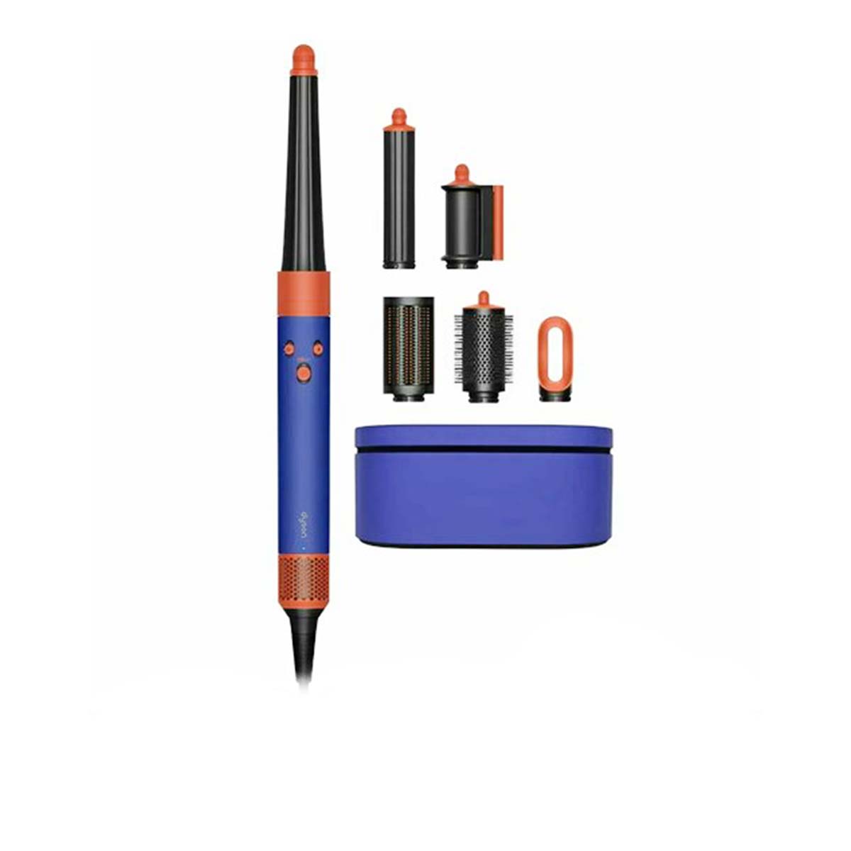 Стайлер Dyson AirWrap Complete Long HS08 (CN/HK) Straight+Wavy, Vinca Blue/Topaz, синий/оранжевый Стандартный