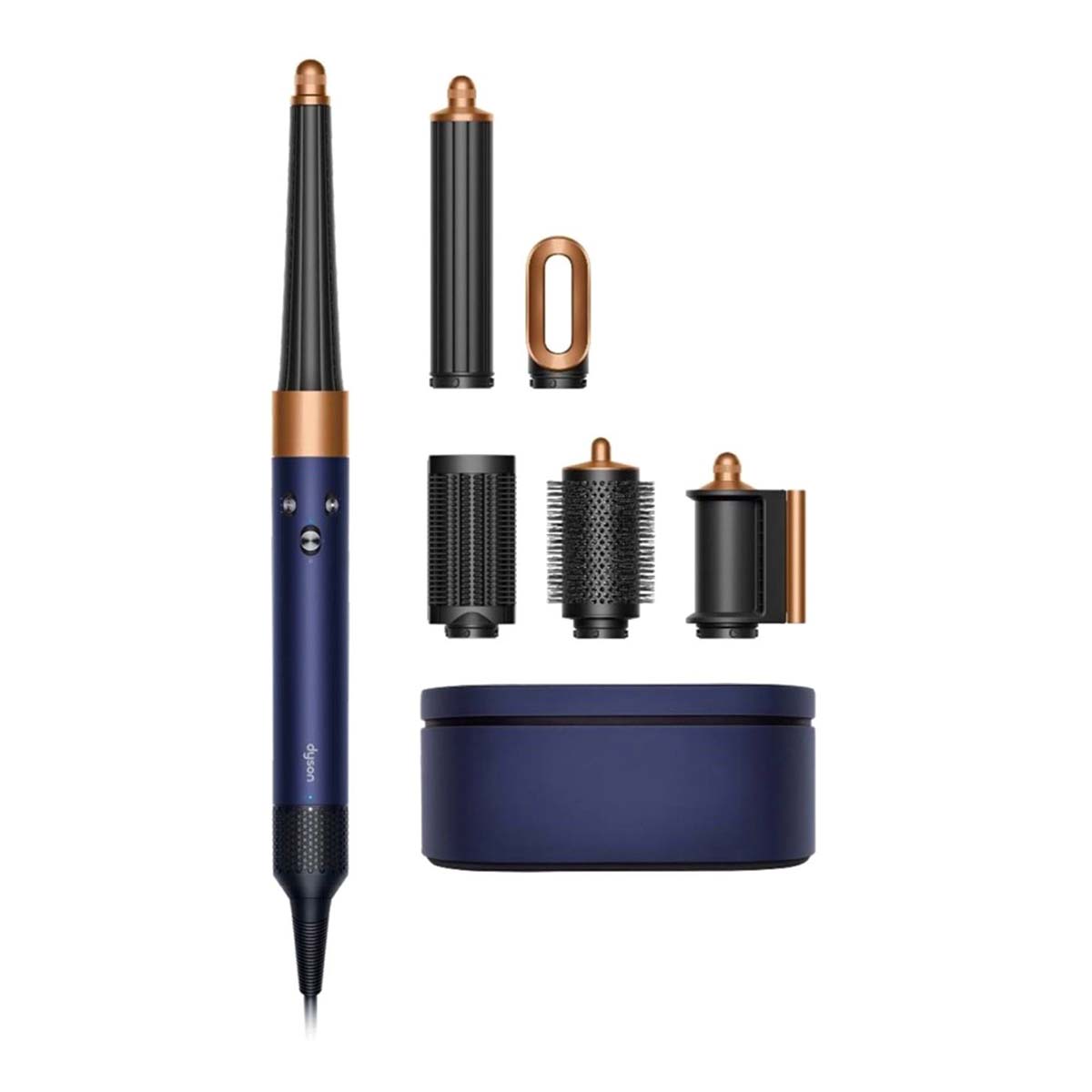 Стайлер Dyson Airwrap Long HS08 (CN/HK) Straight+Wavy, Blue/Copper, синий/медь Стандартный